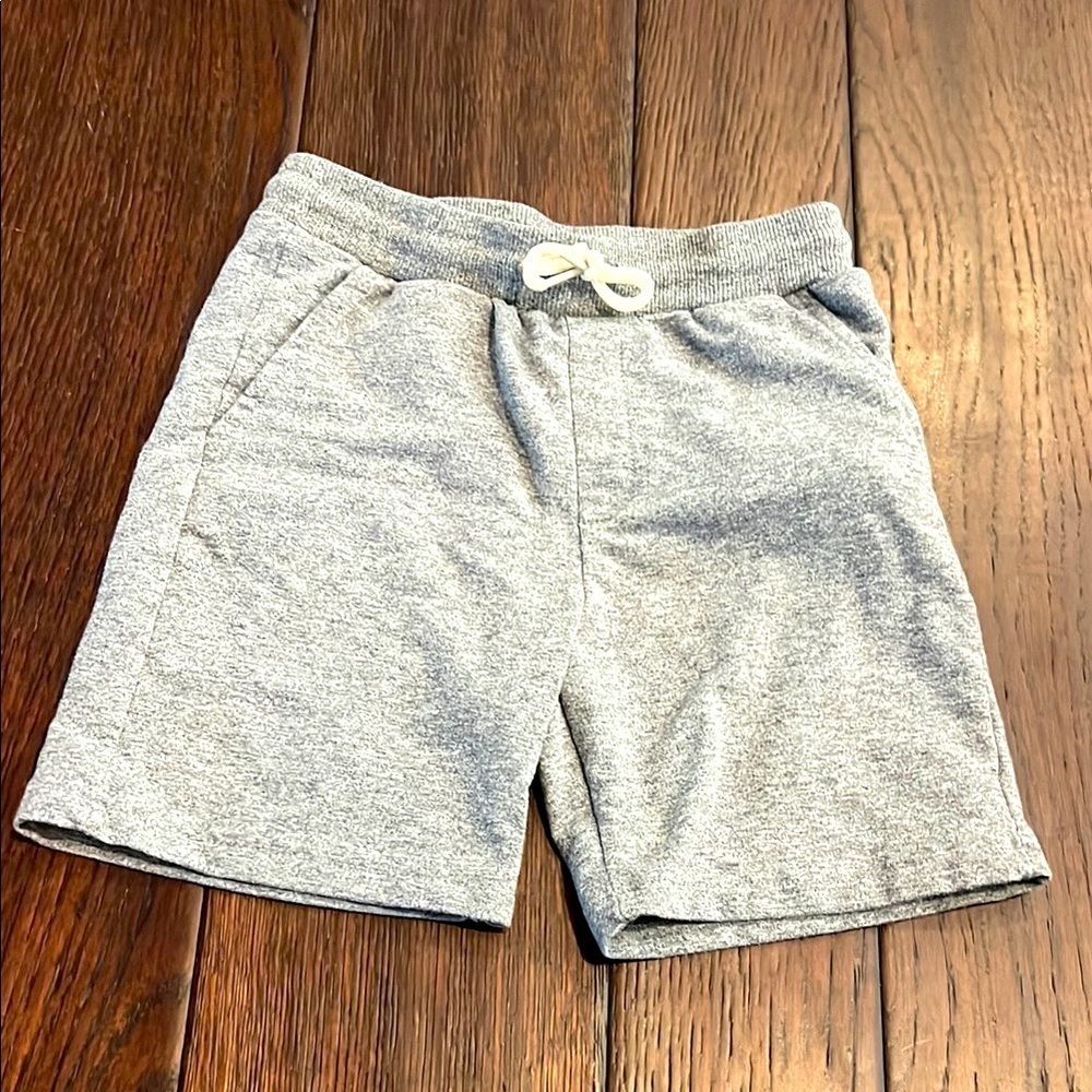Mayoral Heather Gray Knit Shorts